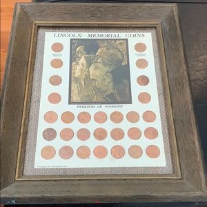 Lincoln Memorial Coins artwork